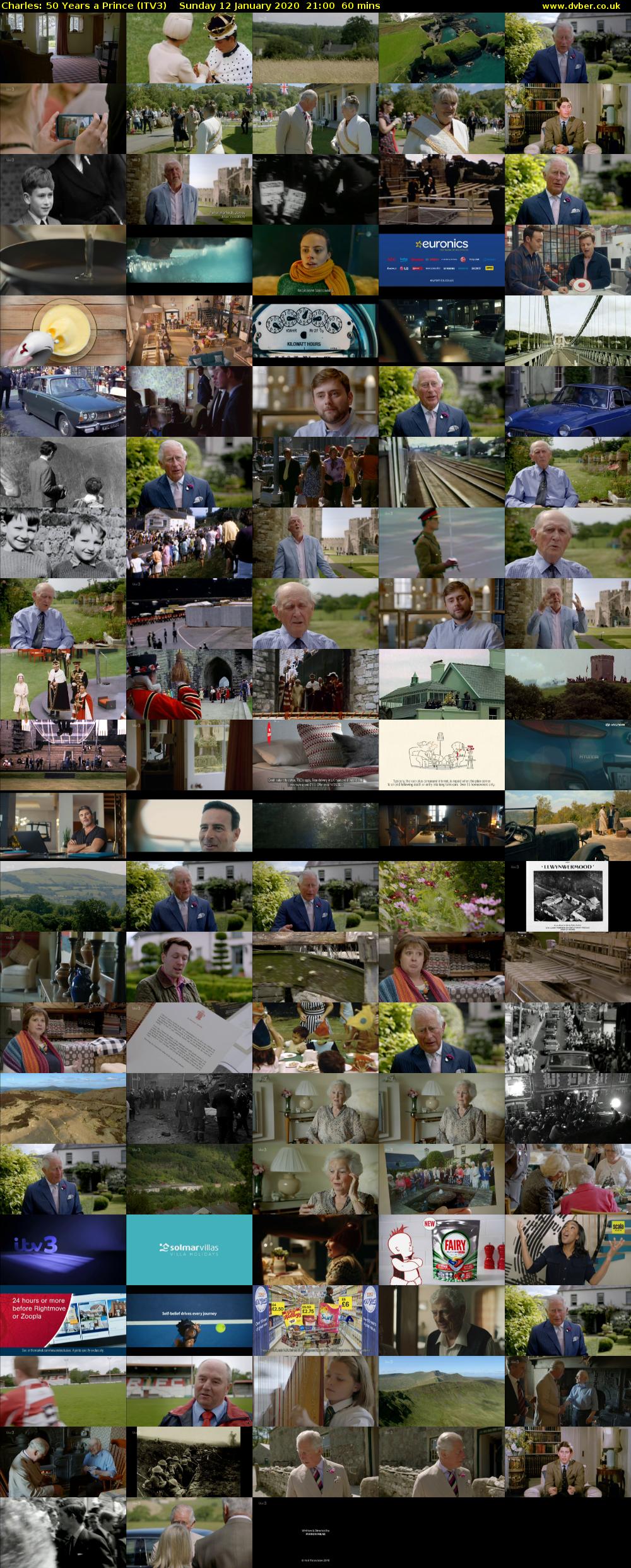 Charles: 50 Years a Prince (ITV3) Sunday 12 January 2020 21:00 - 22:00