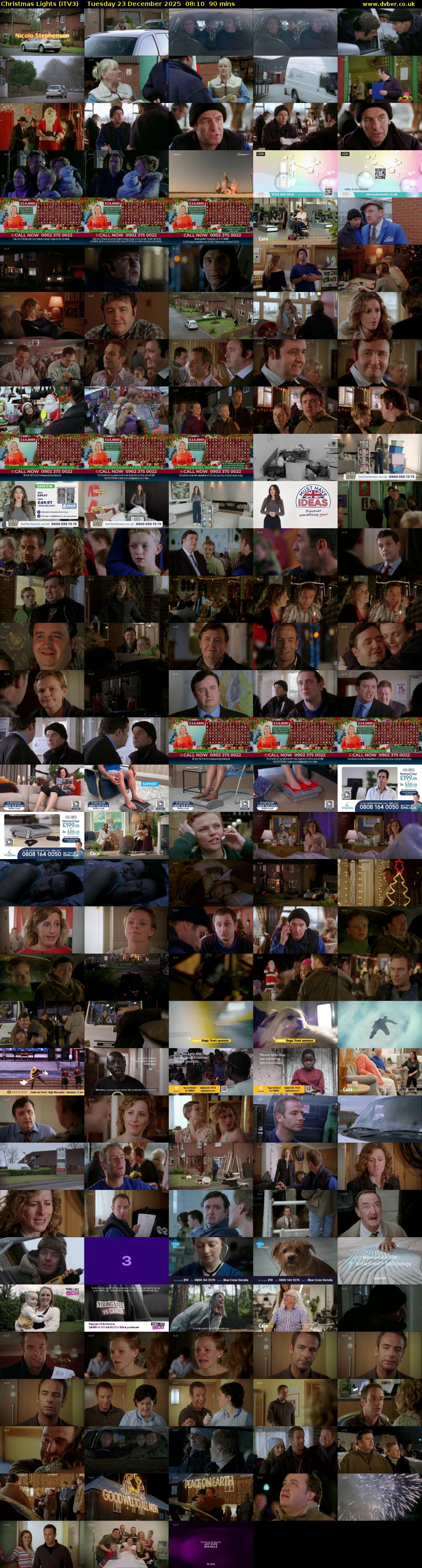 Christmas Lights (ITV3) Tuesday 23 December 2025 08:10 - 09:40
