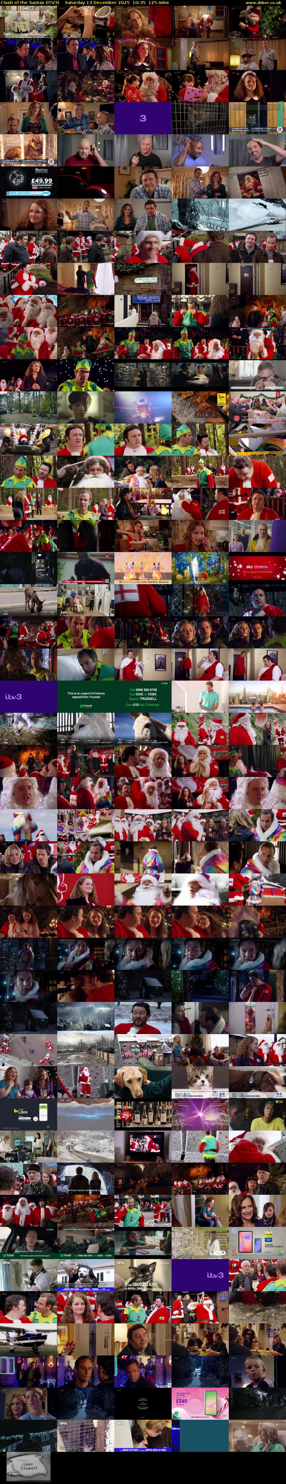 Clash of the Santas (ITV3) Saturday 13 December 2025 10:35 - 12:40