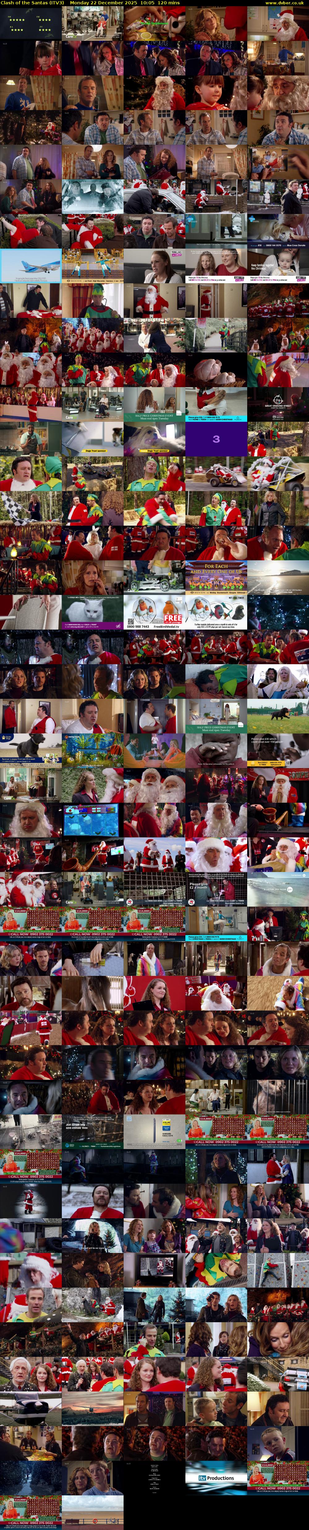 Clash of the Santas (ITV3) Monday 22 December 2025 10:05 - 12:05