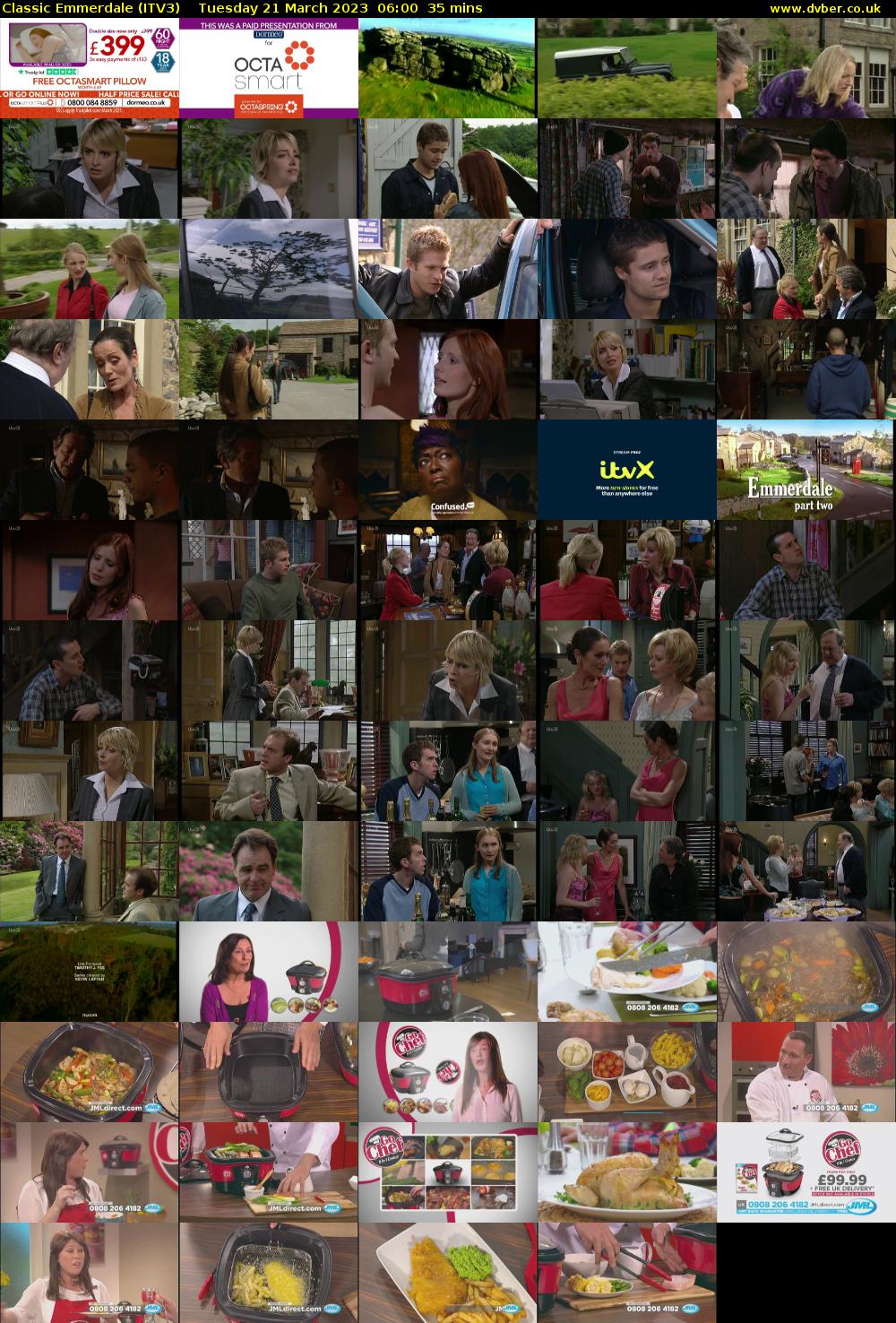 Classic Emmerdale (ITV3) Tuesday 21 March 2023 06:00 - 06:35
