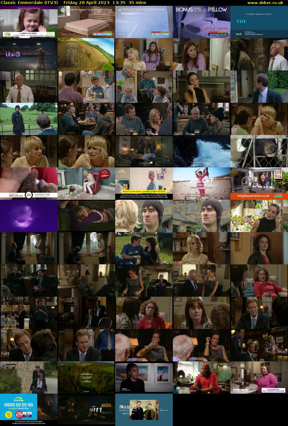 Classic Emmerdale (ITV3) Friday 28 April 2023 13:35 - 14:10