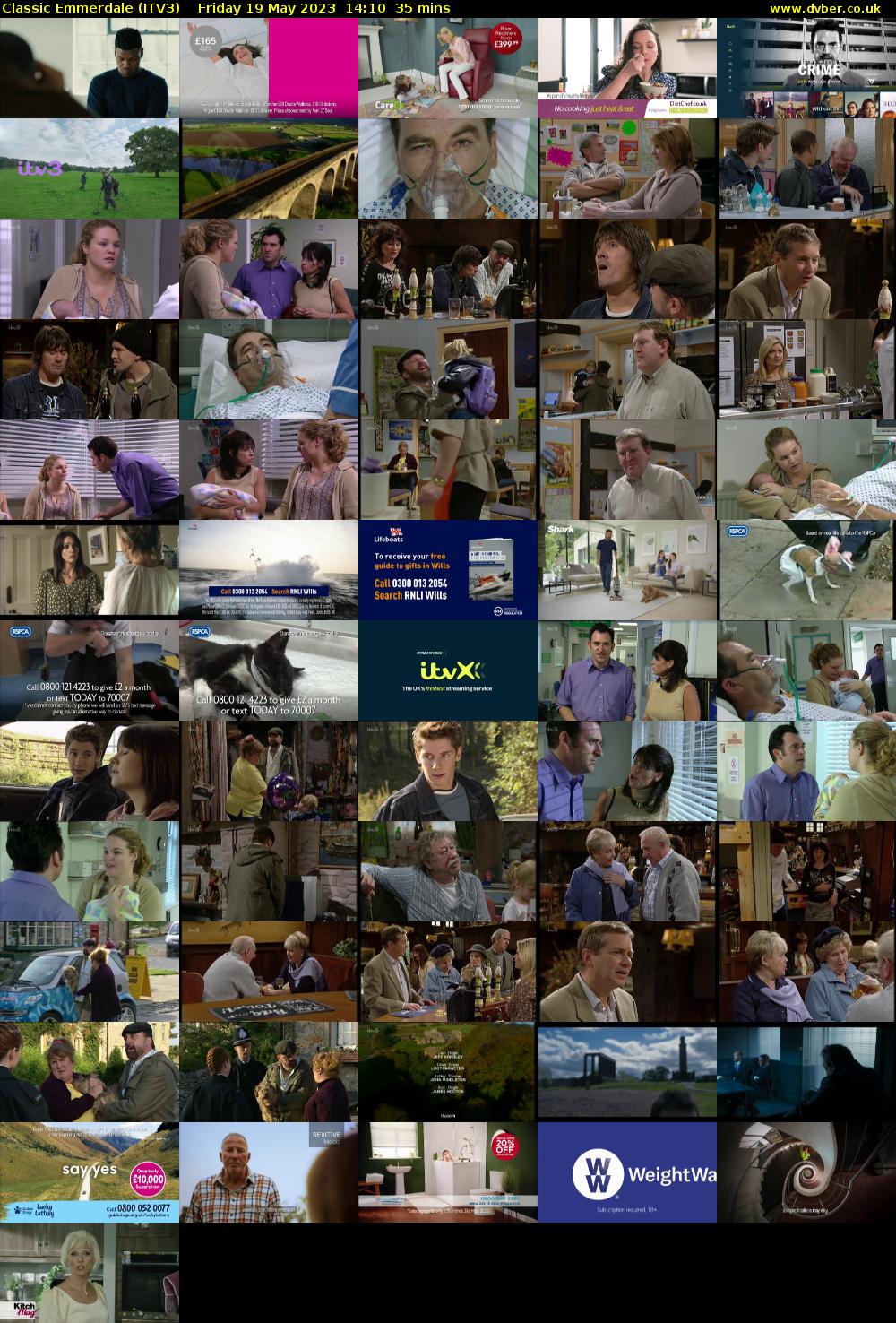 Classic Emmerdale (ITV3) Friday 19 May 2023 14:10 - 14:45