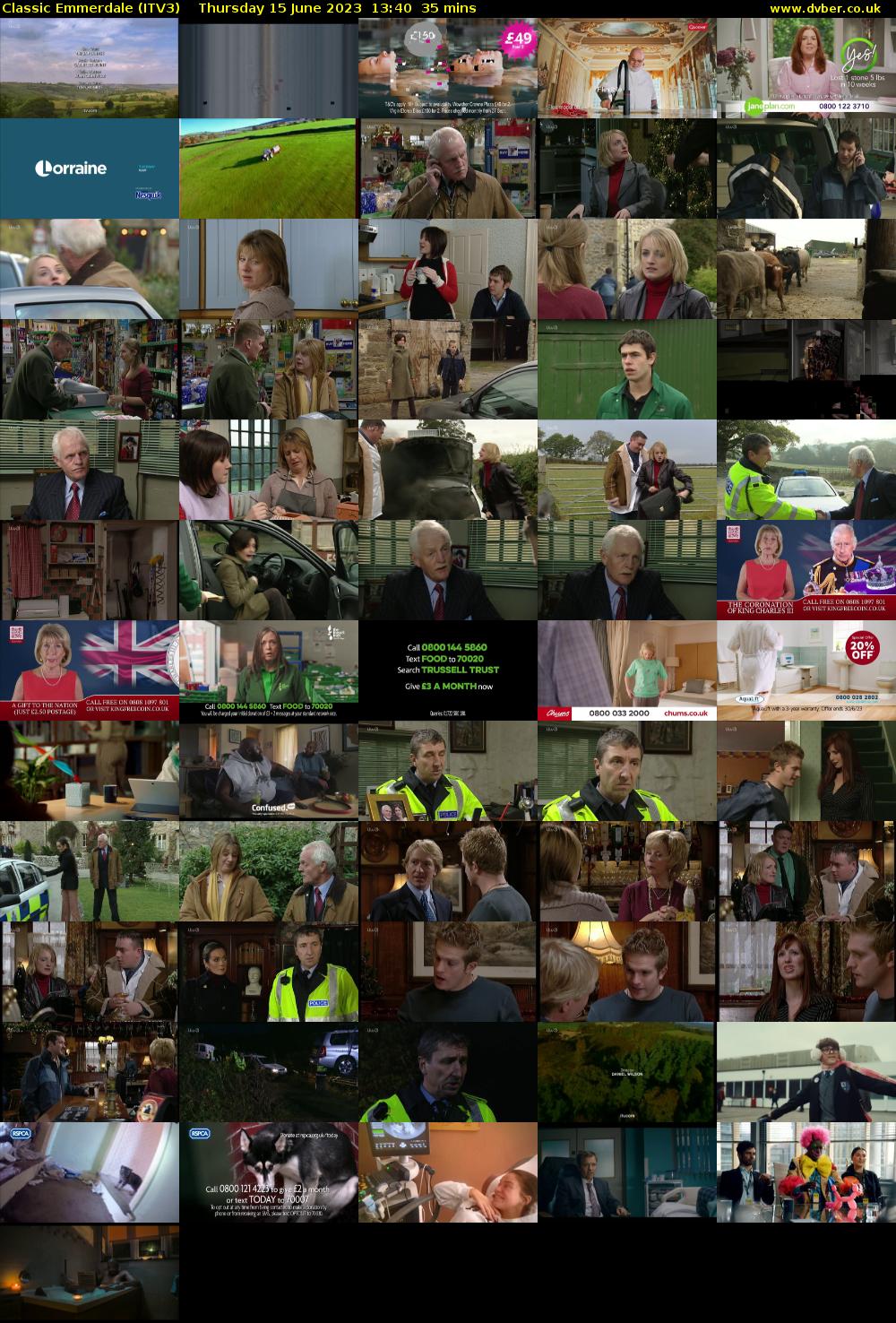 Classic Emmerdale (ITV3) Thursday 15 June 2023 13:40 - 14:15