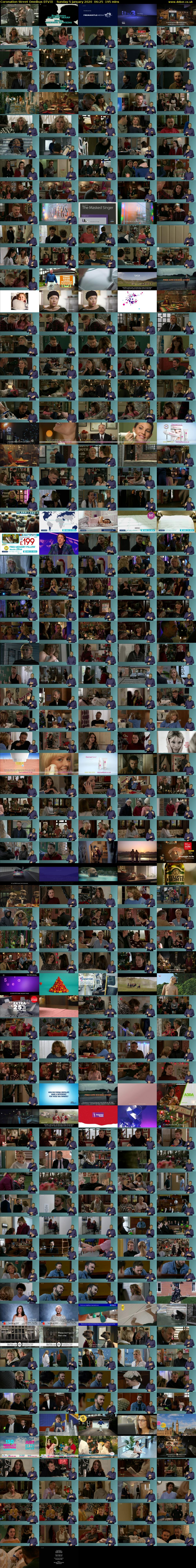 Coronation Street Omnibus (ITV3) Sunday 5 January 2020 06:25 - 09:40