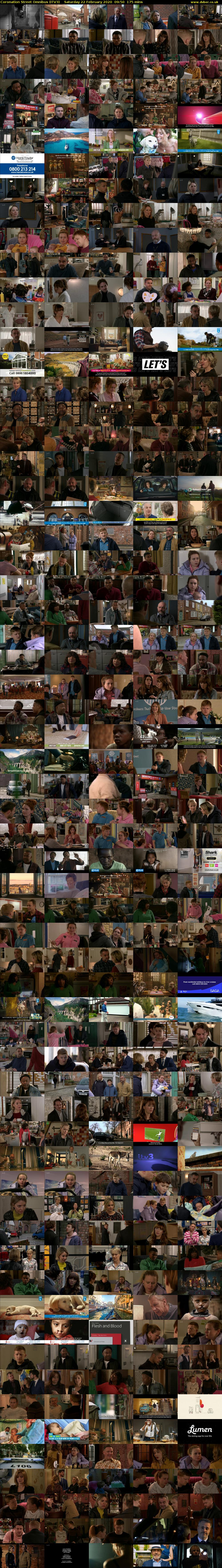 Coronation Street Omnibus (ITV3) Saturday 22 February 2020 09:50 - 12:45