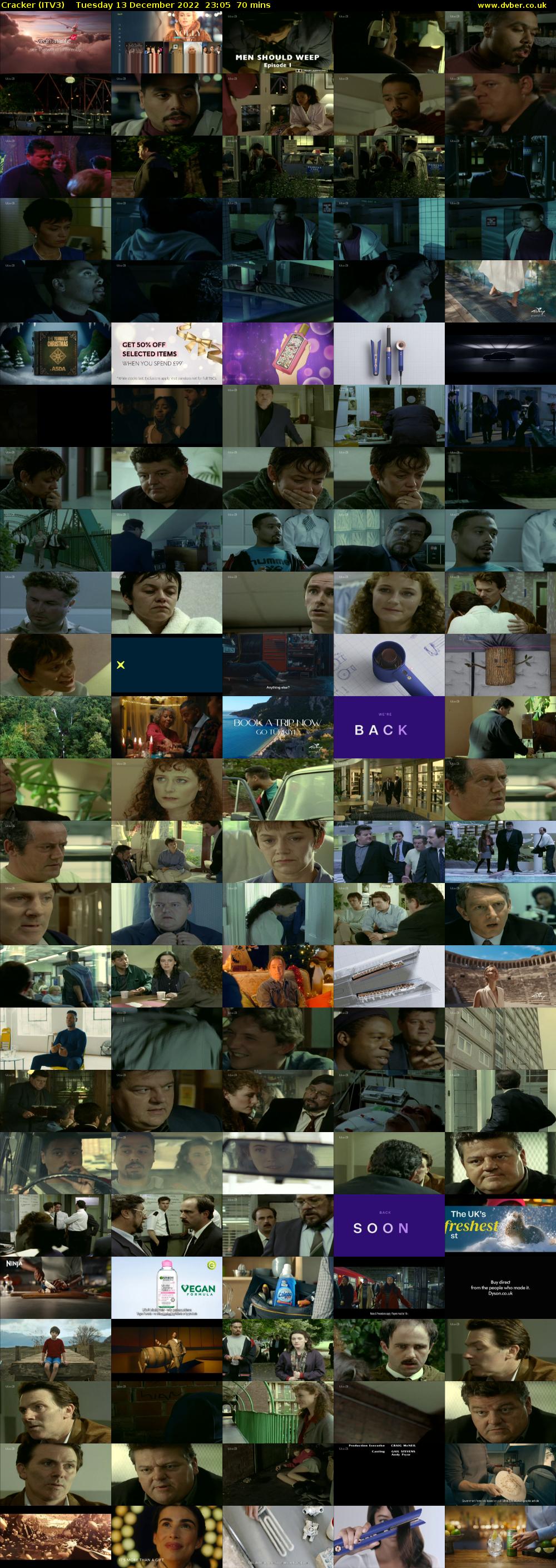 Cracker (ITV3) Tuesday 13 December 2022 23:05 - 00:15