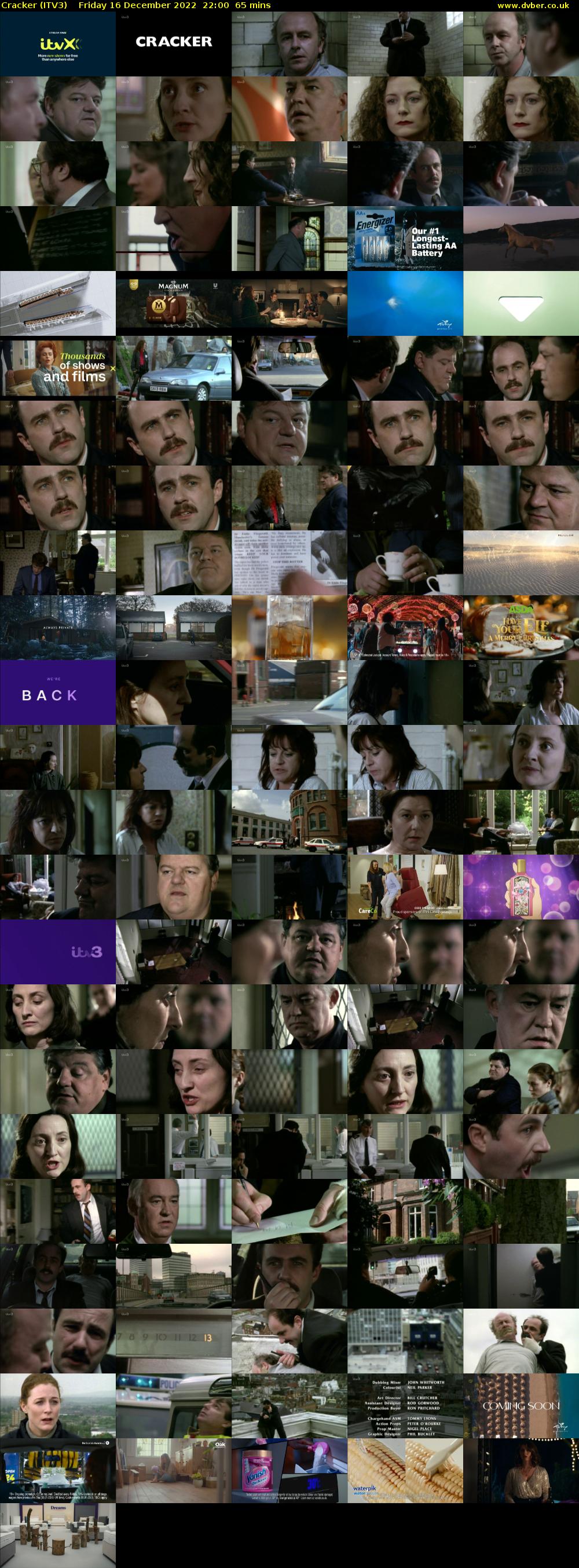 Cracker (ITV3) Friday 16 December 2022 22:00 - 23:05
