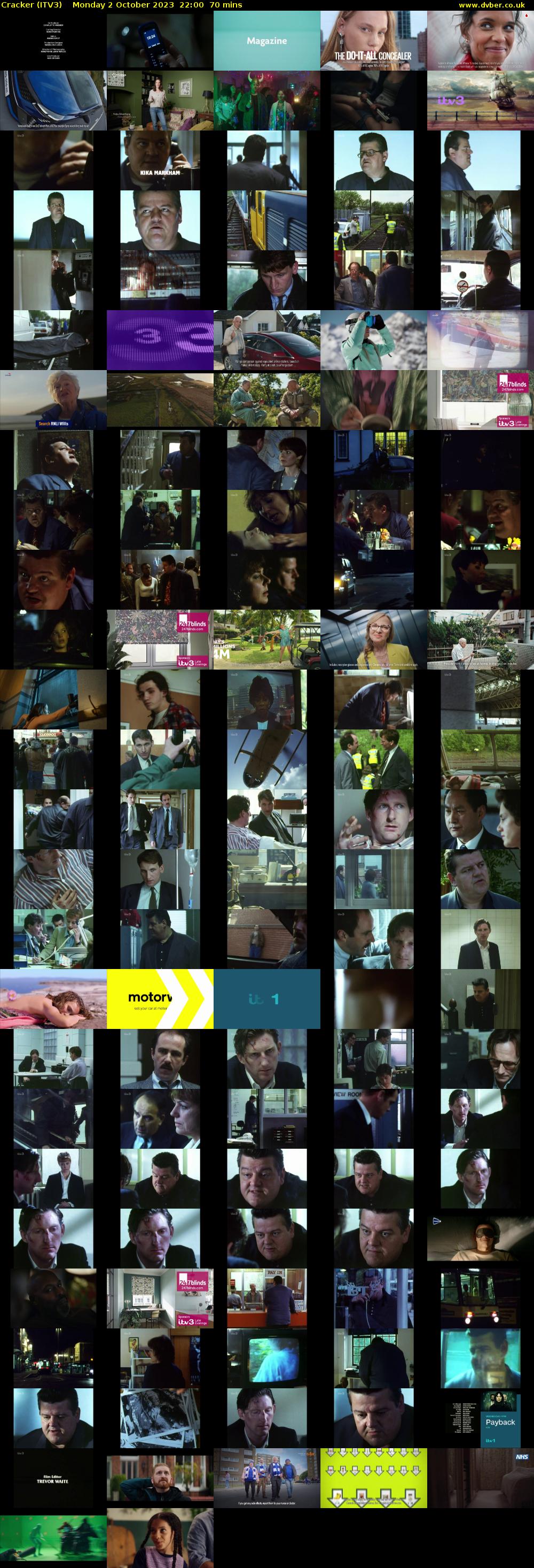 Cracker (ITV3) Monday 2 October 2023 22:00 - 23:10