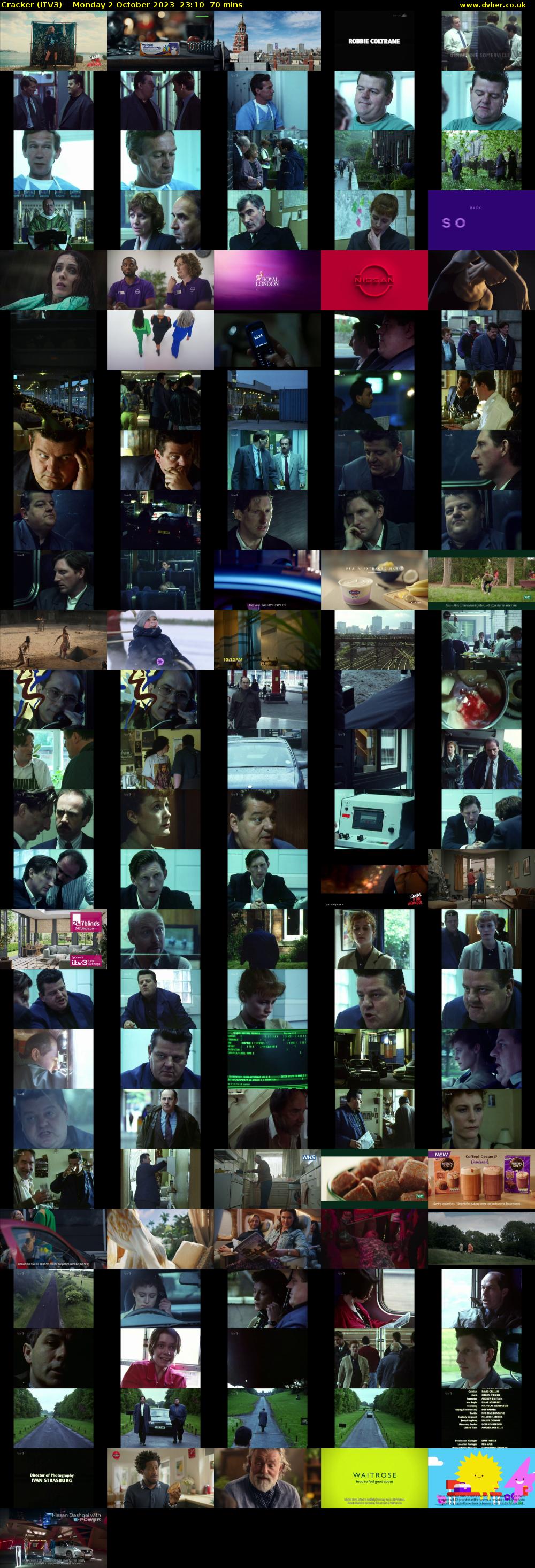 Cracker (ITV3) Monday 2 October 2023 23:10 - 00:20