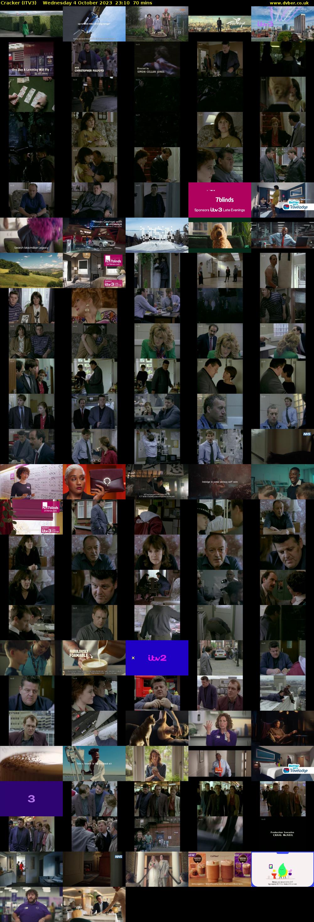 Cracker (ITV3) Wednesday 4 October 2023 23:10 - 00:20