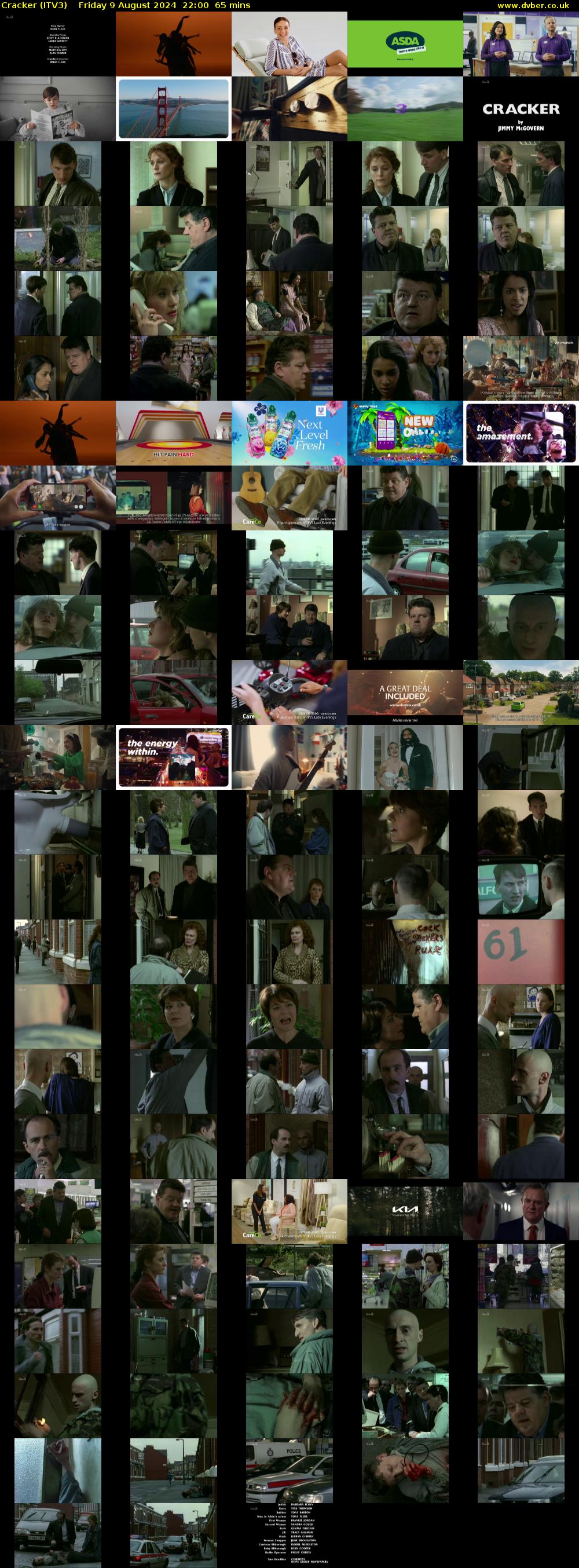 Cracker (ITV3) Friday 9 August 2024 22:00 - 23:05