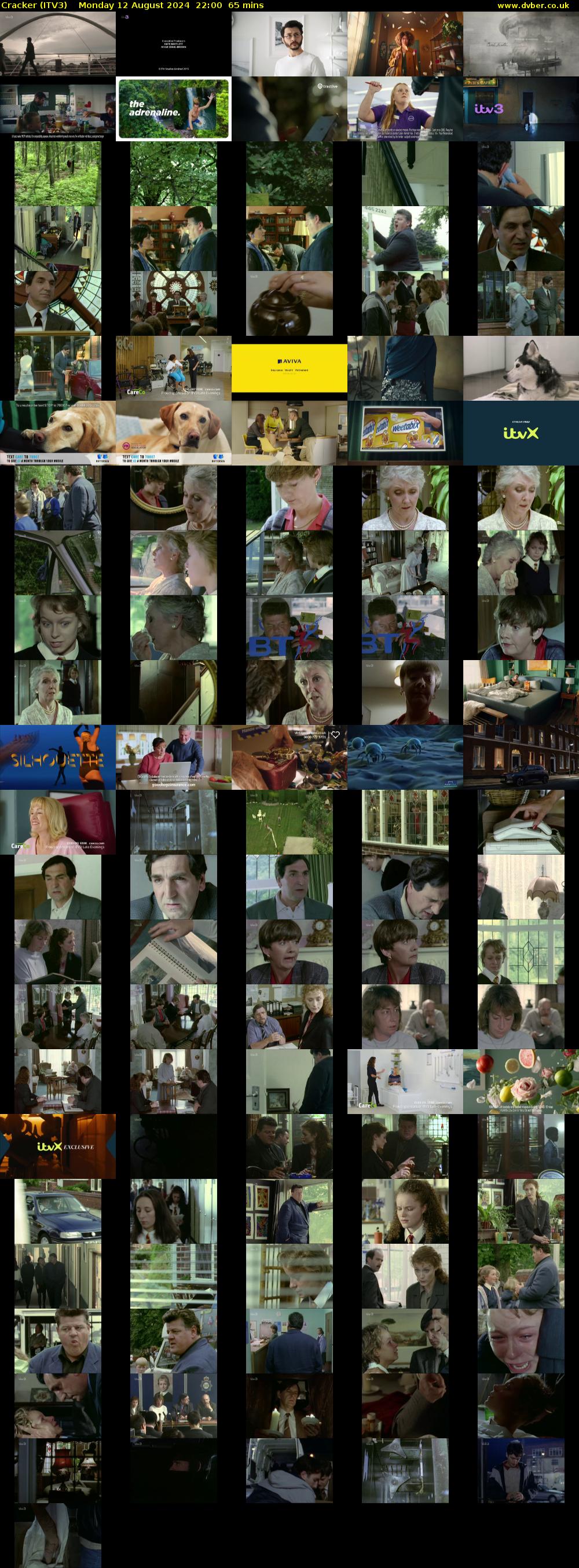 Cracker (ITV3) Monday 12 August 2024 22:00 - 23:05