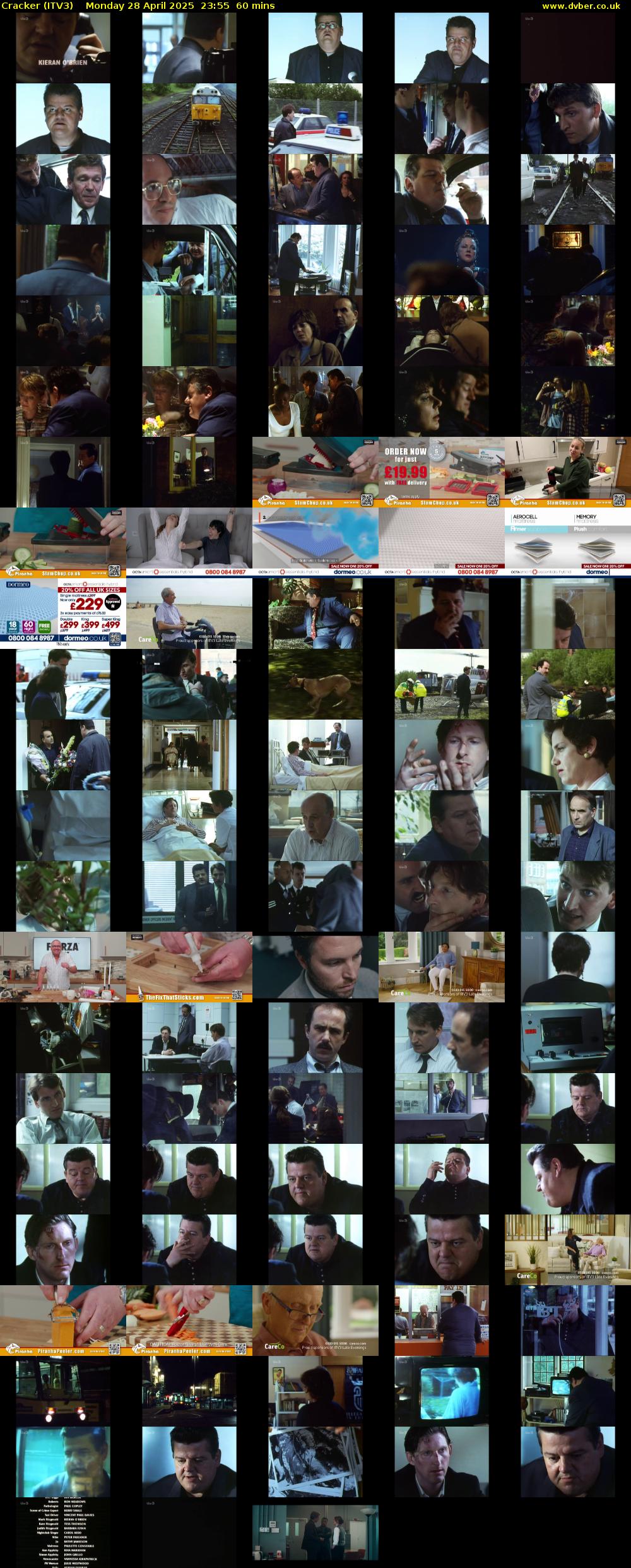 Cracker (ITV3) Monday 28 April 2025 23:55 - 00:55