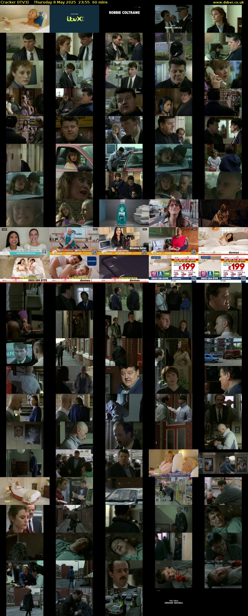 Cracker (ITV3) Thursday 8 May 2025 23:55 - 00:55