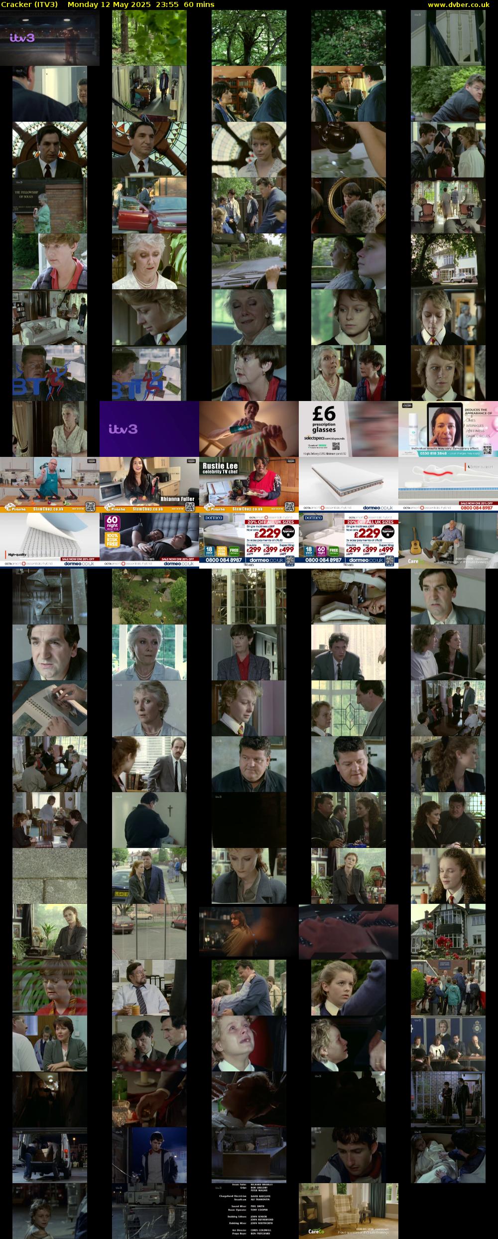 Cracker (ITV3) Monday 12 May 2025 23:55 - 00:55