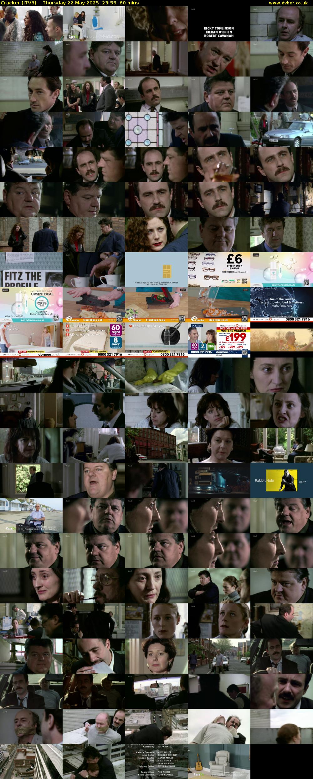 Cracker (ITV3) Thursday 22 May 2025 23:55 - 00:55
