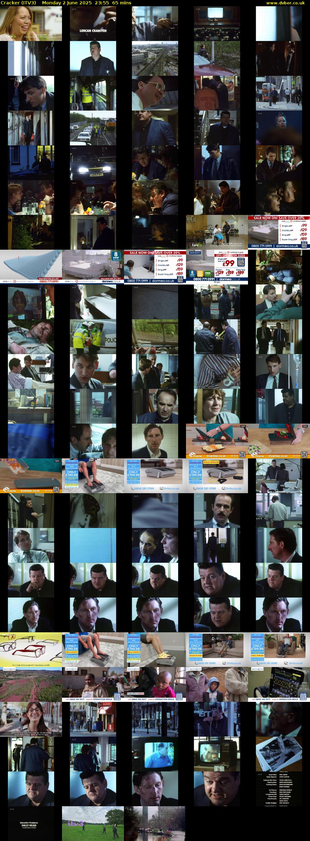 Cracker (ITV3) Monday 2 June 2025 23:55 - 01:00