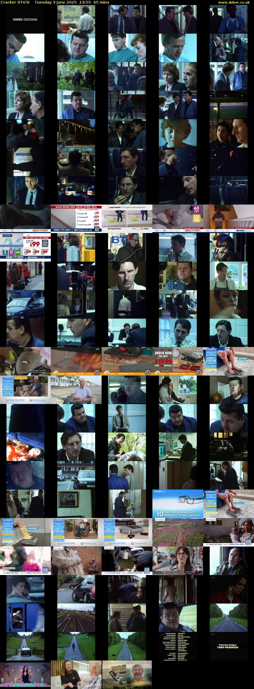 Cracker (ITV3) Tuesday 3 June 2025 23:55 - 01:00