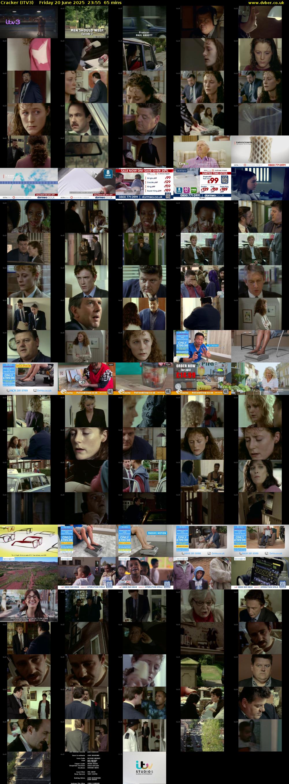 Cracker (ITV3) Friday 20 June 2025 23:55 - 01:00
