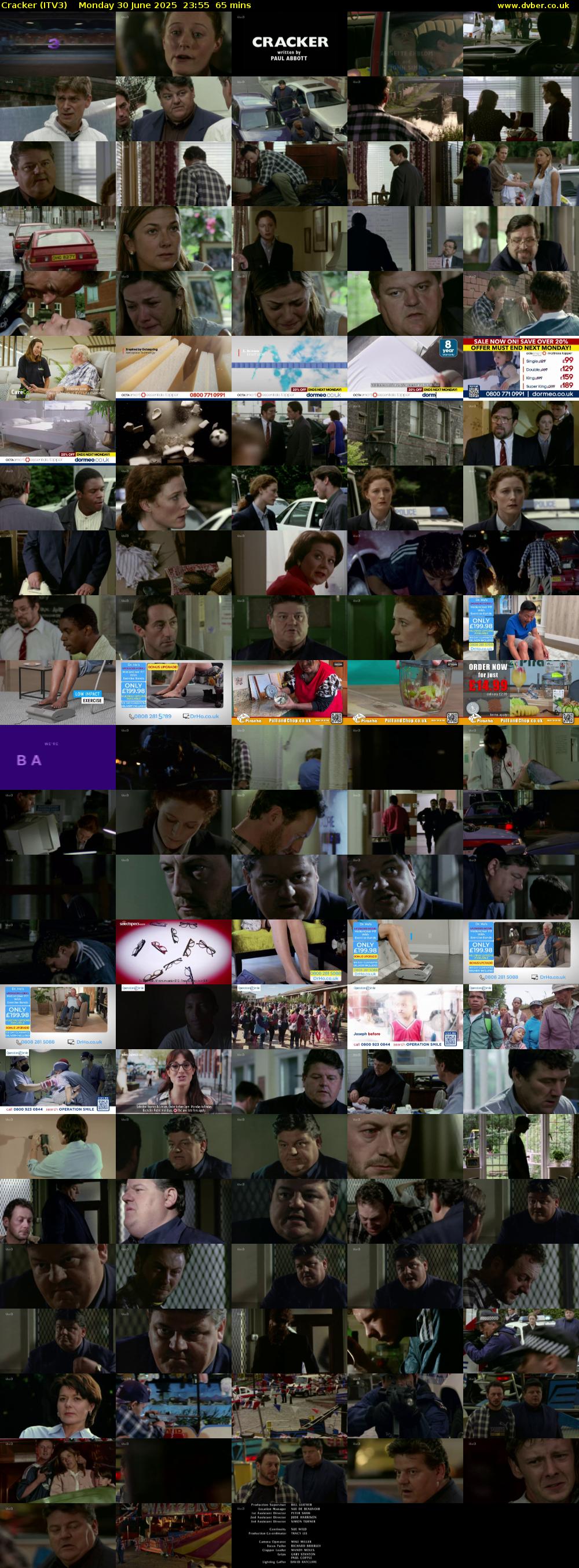 Cracker (ITV3) Monday 30 June 2025 23:55 - 01:00