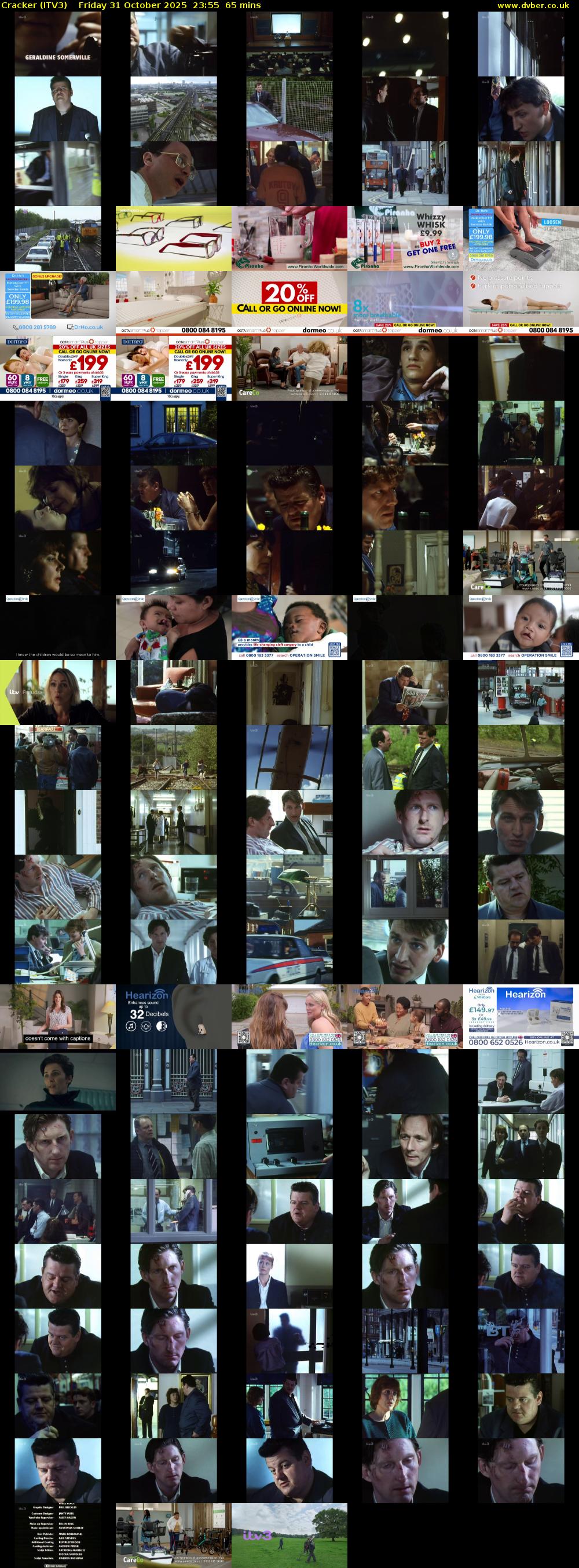 Cracker (ITV3) Friday 31 October 2025 23:55 - 01:00