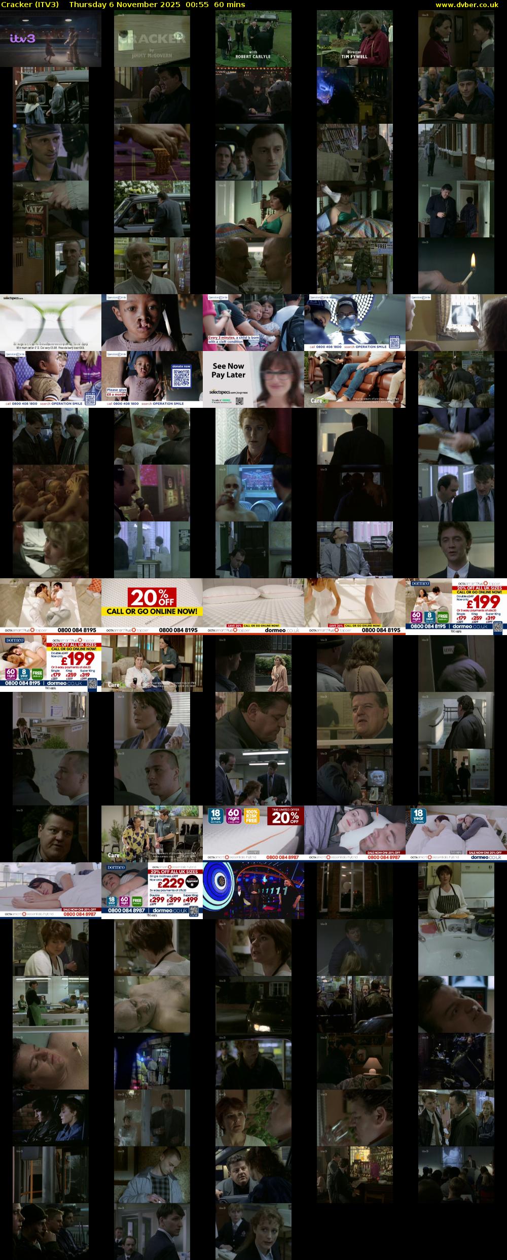 Cracker (ITV3) Thursday 6 November 2025 00:55 - 01:55