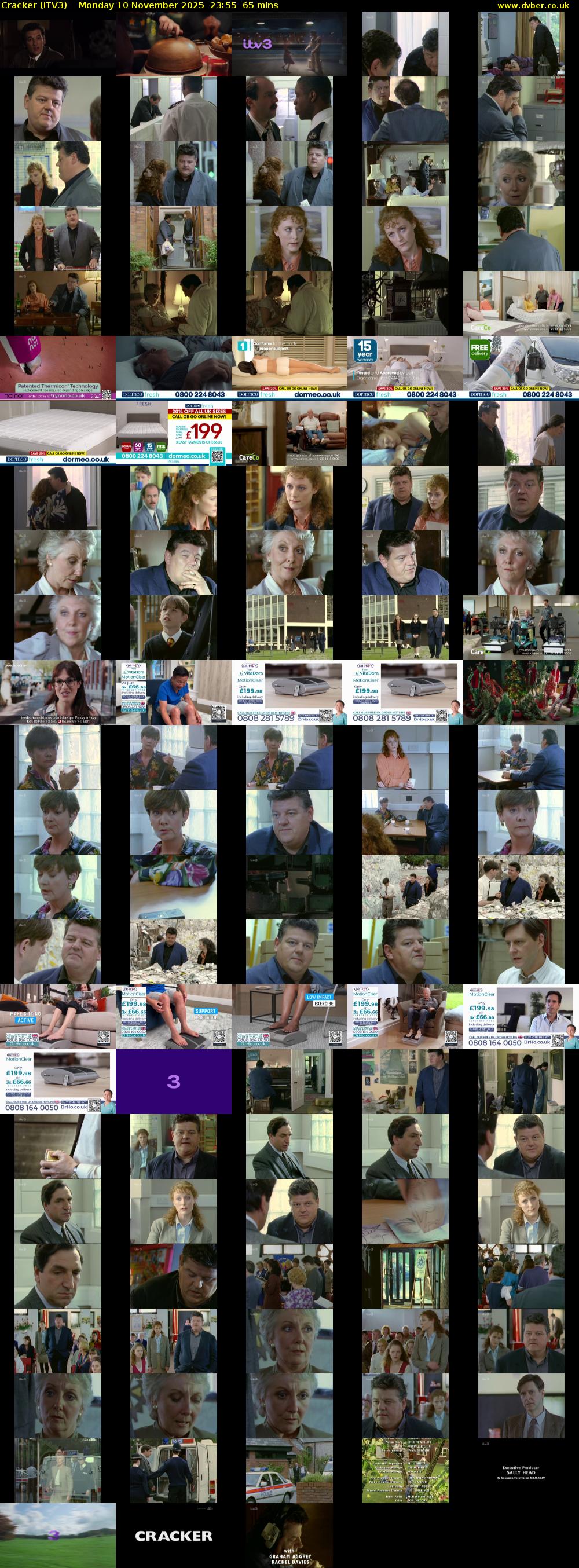 Cracker (ITV3) Monday 10 November 2025 23:55 - 01:00