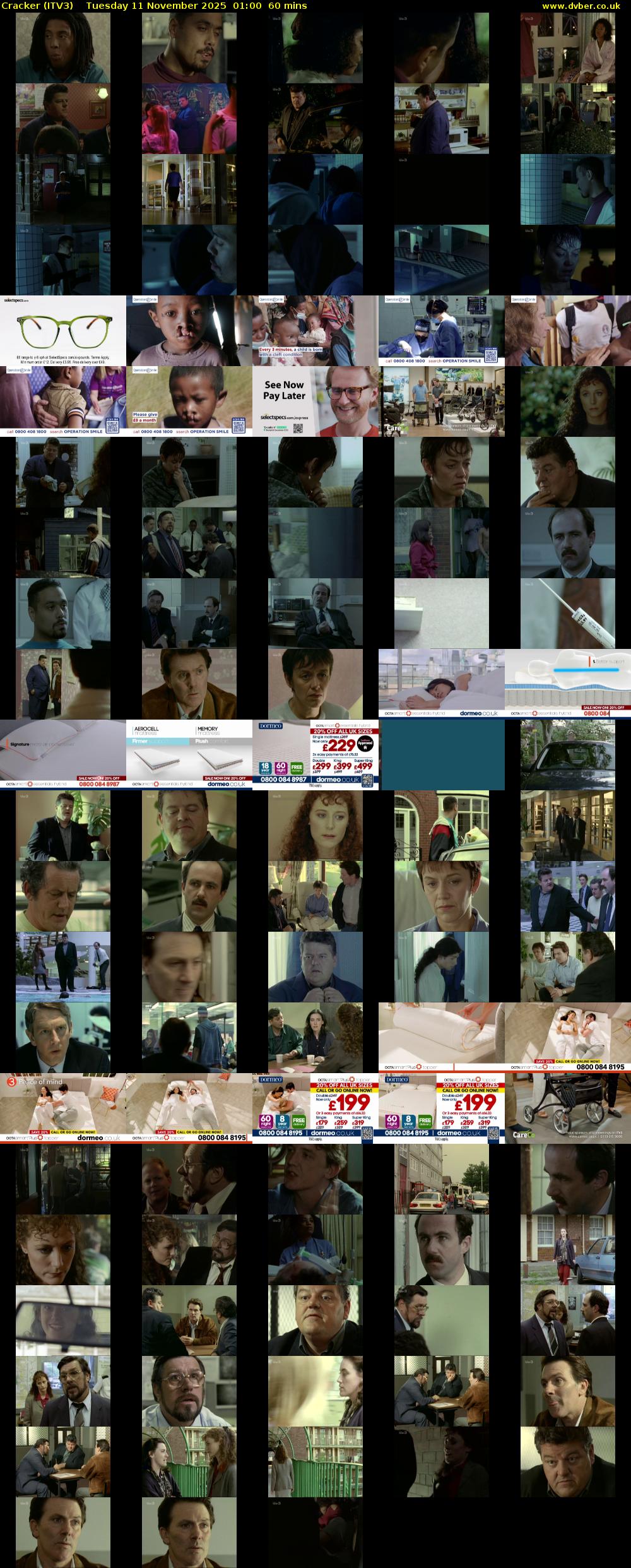 Cracker (ITV3) Tuesday 11 November 2025 01:00 - 02:00