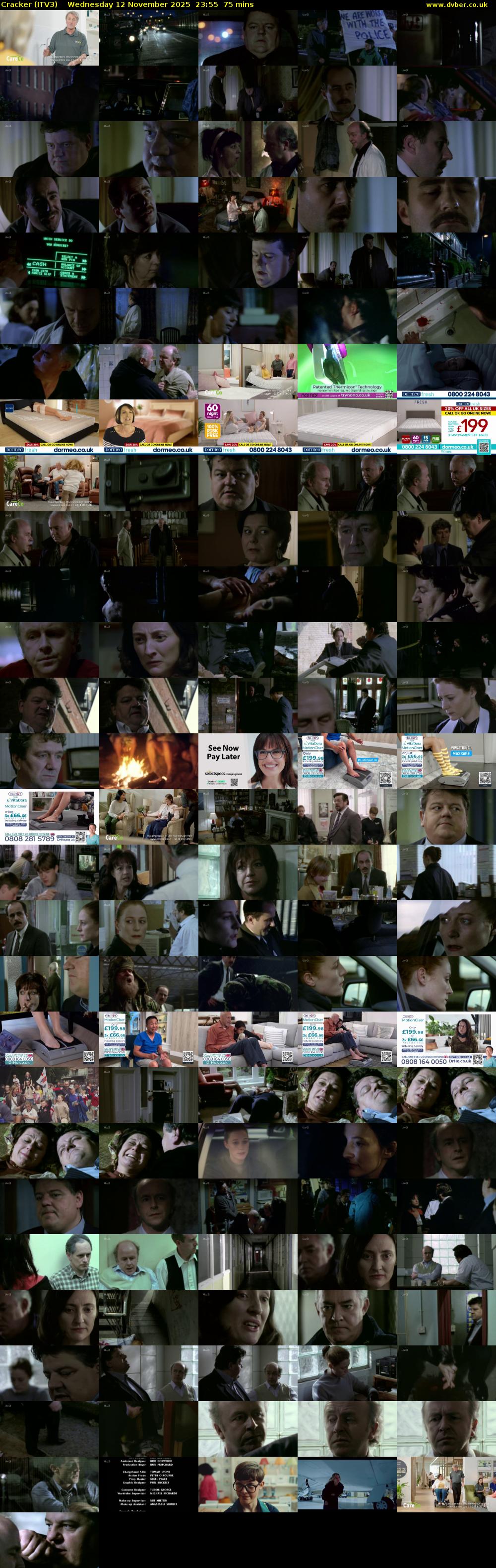Cracker (ITV3) Wednesday 12 November 2025 23:55 - 01:10