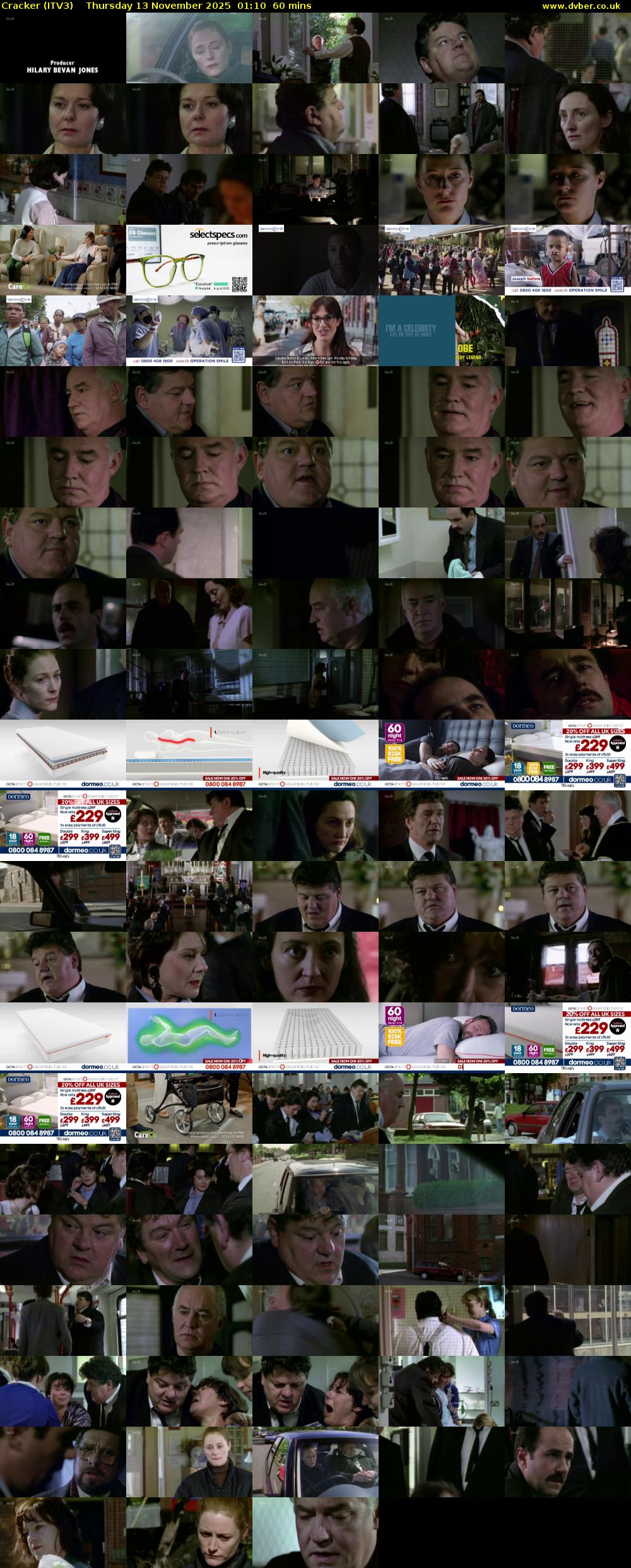 Cracker (ITV3) Thursday 13 November 2025 01:10 - 02:10