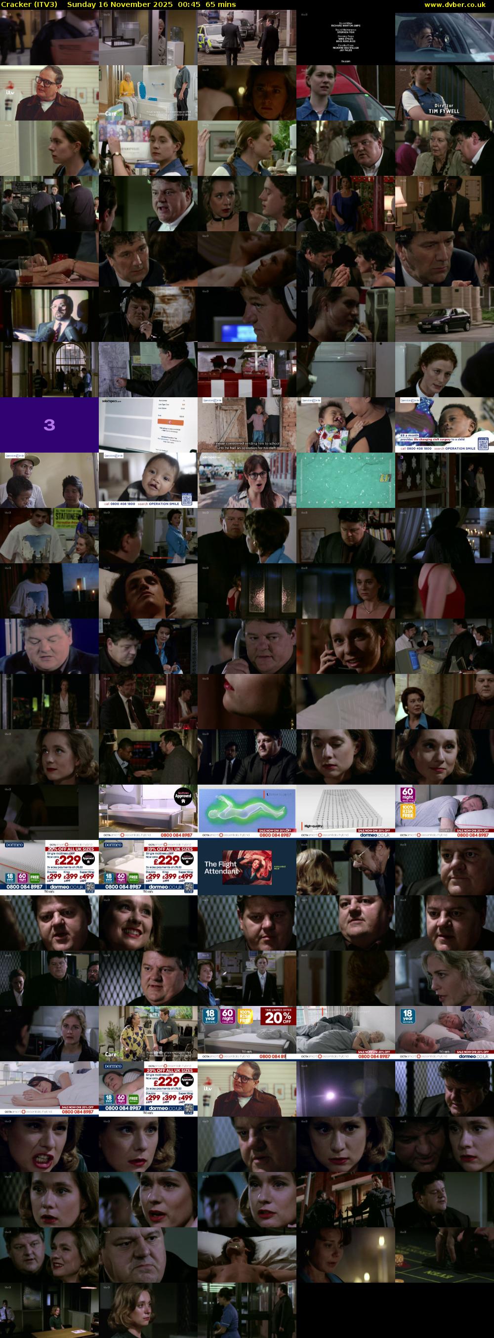 Cracker (ITV3) Sunday 16 November 2025 00:45 - 01:50