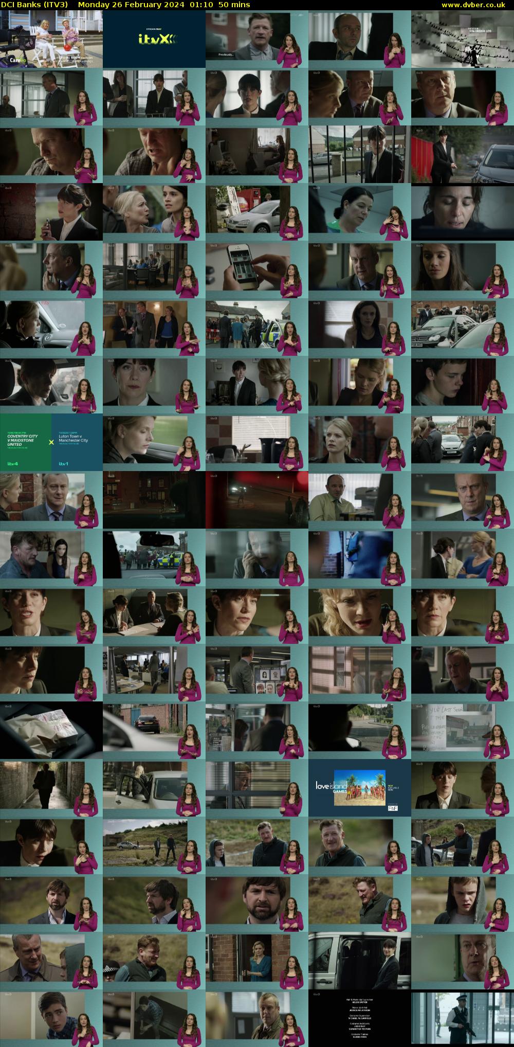 DCI Banks (ITV3) Monday 26 February 2024 01:10 - 02:00