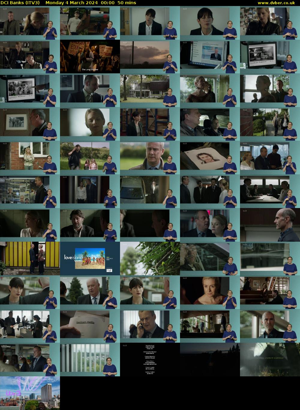 DCI Banks (ITV3) Monday 4 March 2024 00:00 - 00:50