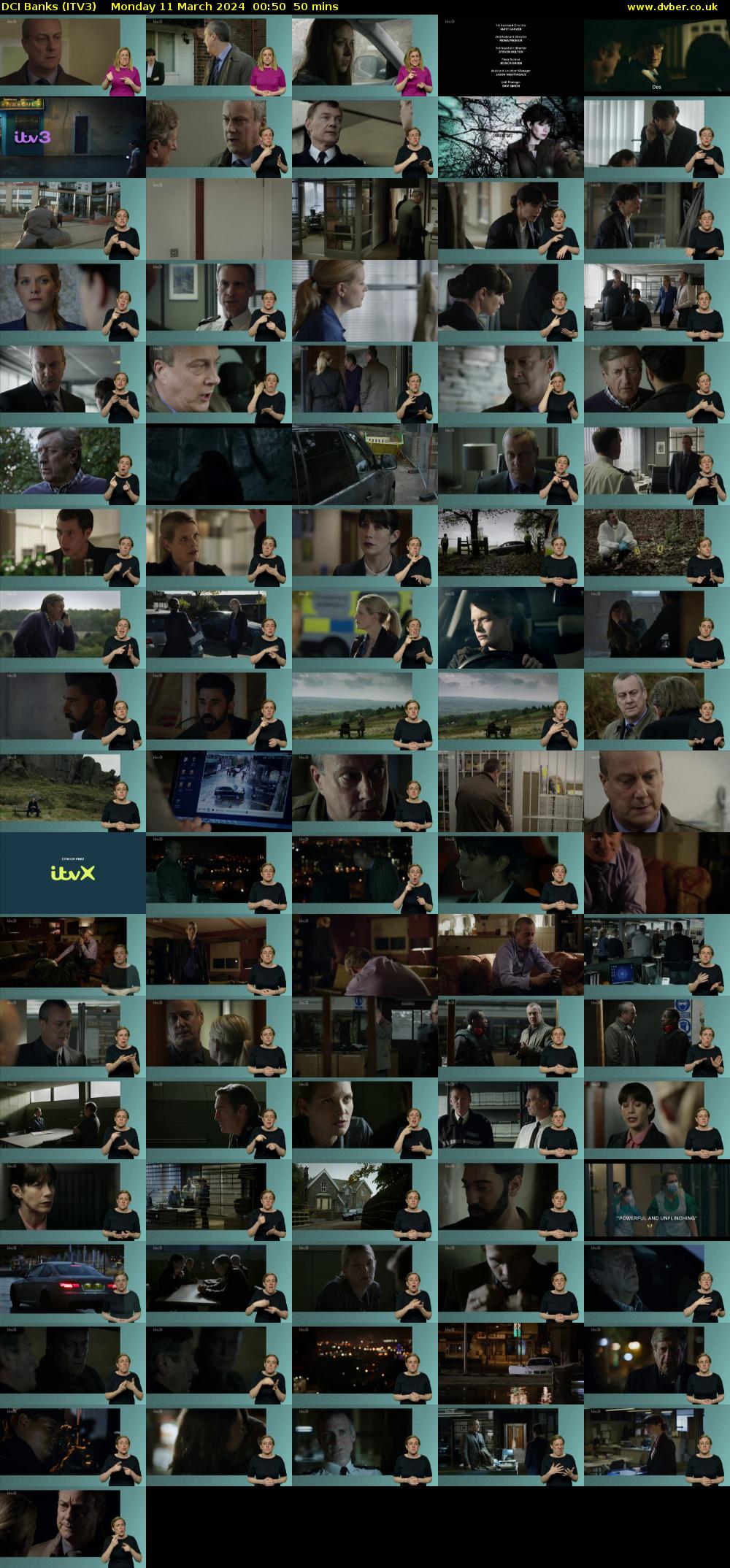 DCI Banks (ITV3) Monday 11 March 2024 00:50 - 01:40