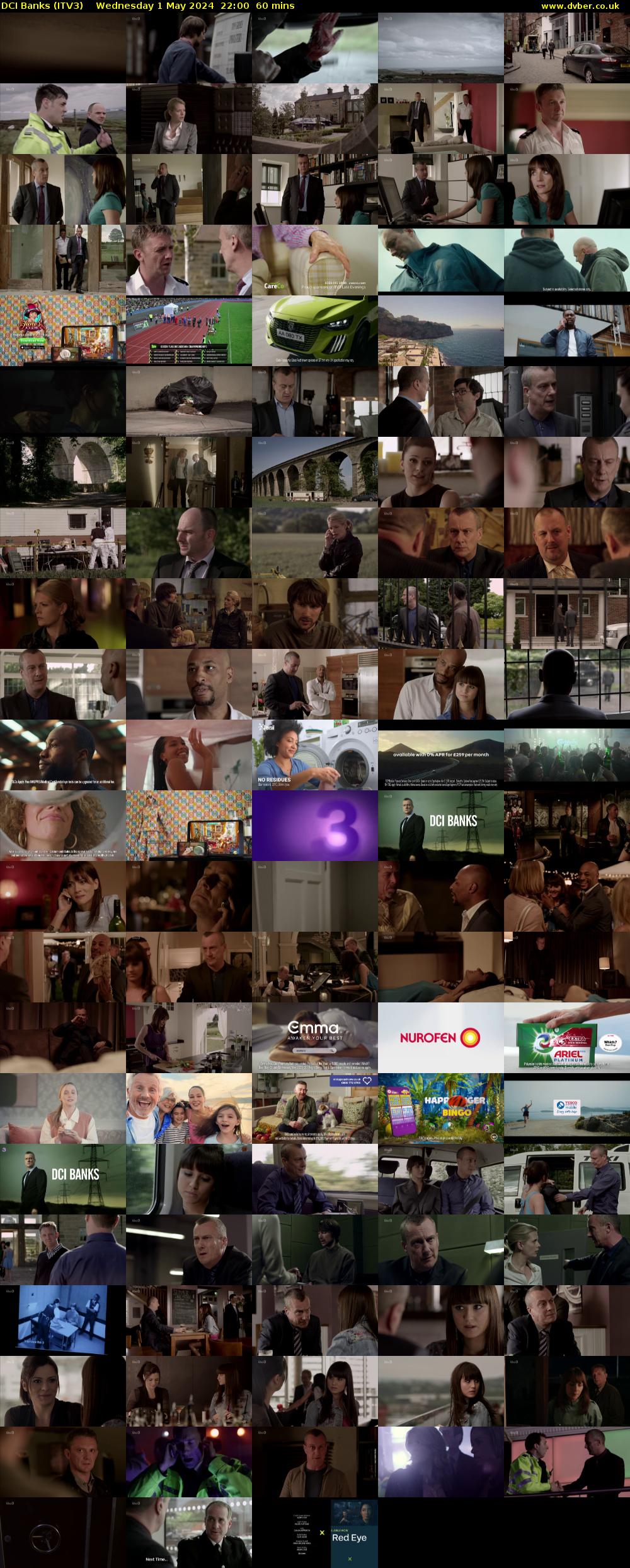 DCI Banks (ITV3) Wednesday 1 May 2024 22:00 - 23:00