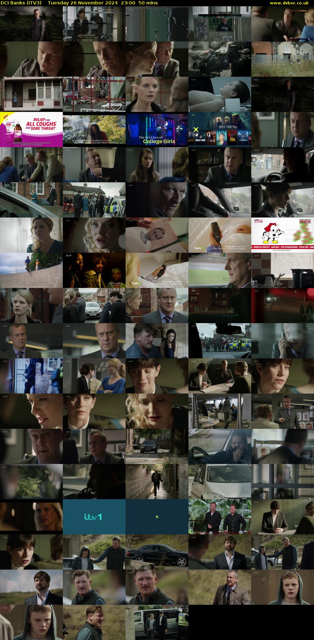 DCI Banks (ITV3) Tuesday 26 November 2024 23:00 - 23:50