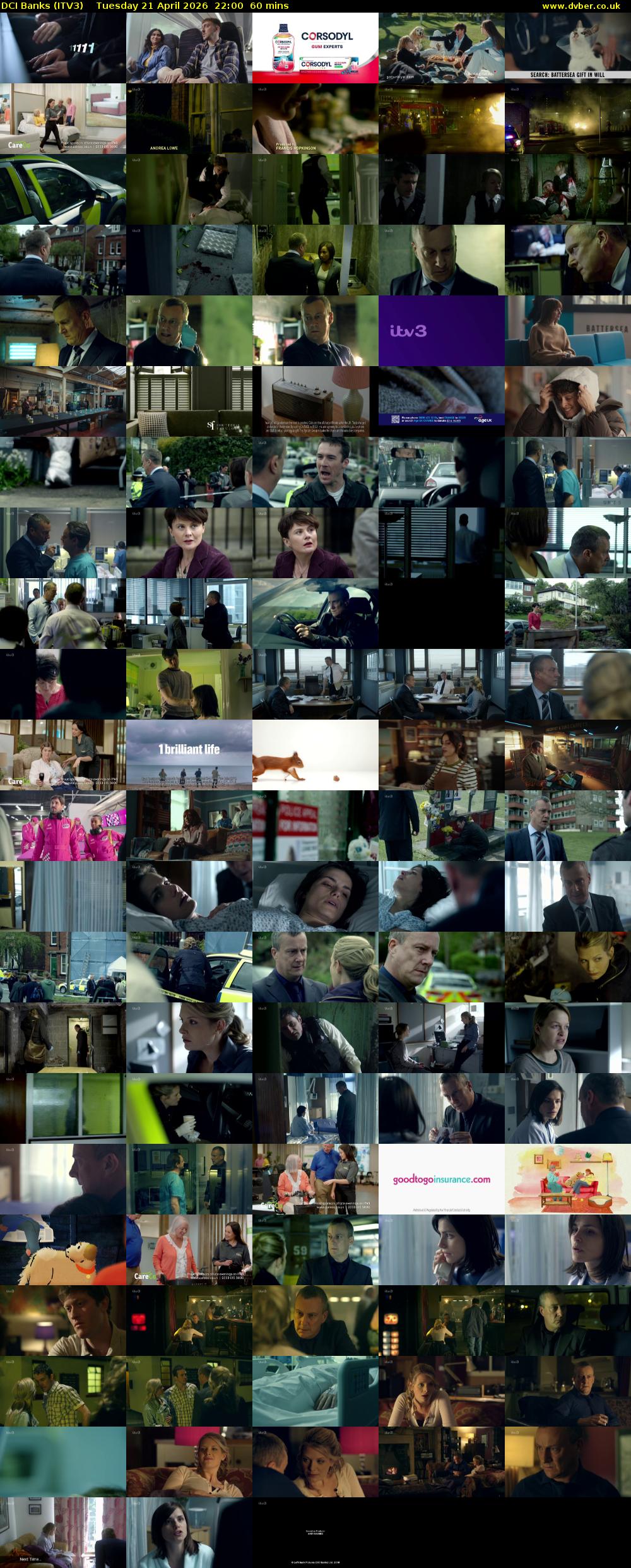 DCI Banks (ITV3) Tuesday 21 April 2026 22:00 - 23:00