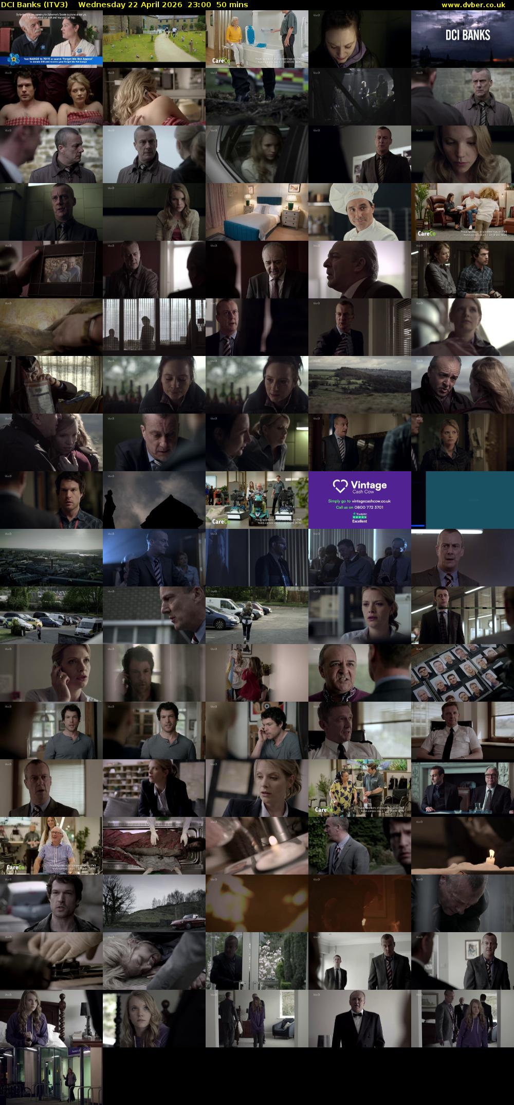 DCI Banks (ITV3) Wednesday 22 April 2026 23:00 - 23:50