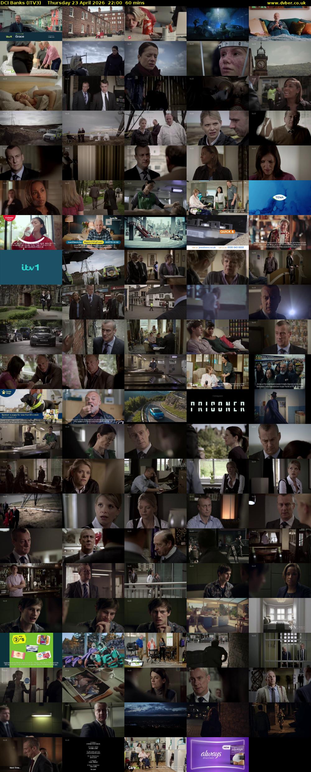 DCI Banks (ITV3) Thursday 23 April 2026 22:00 - 23:00