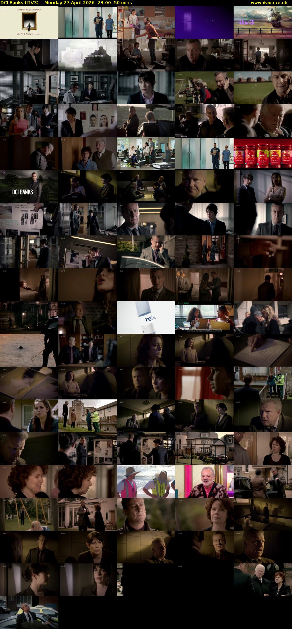 DCI Banks (ITV3) Monday 27 April 2026 23:00 - 23:50