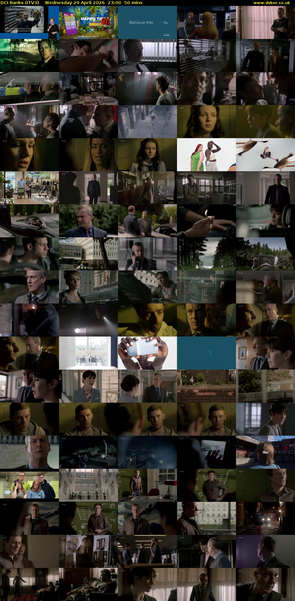 DCI Banks (ITV3) Wednesday 29 April 2026 23:00 - 23:50