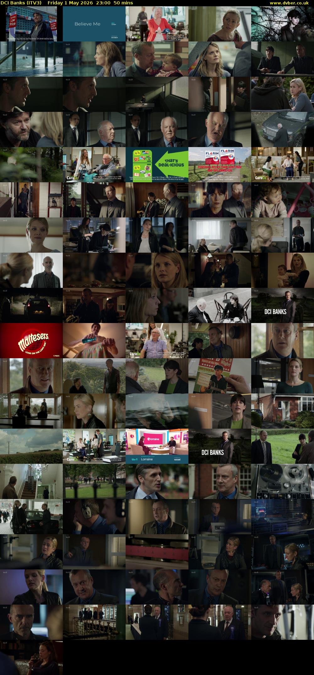 DCI Banks (ITV3) Friday 1 May 2026 23:00 - 23:50