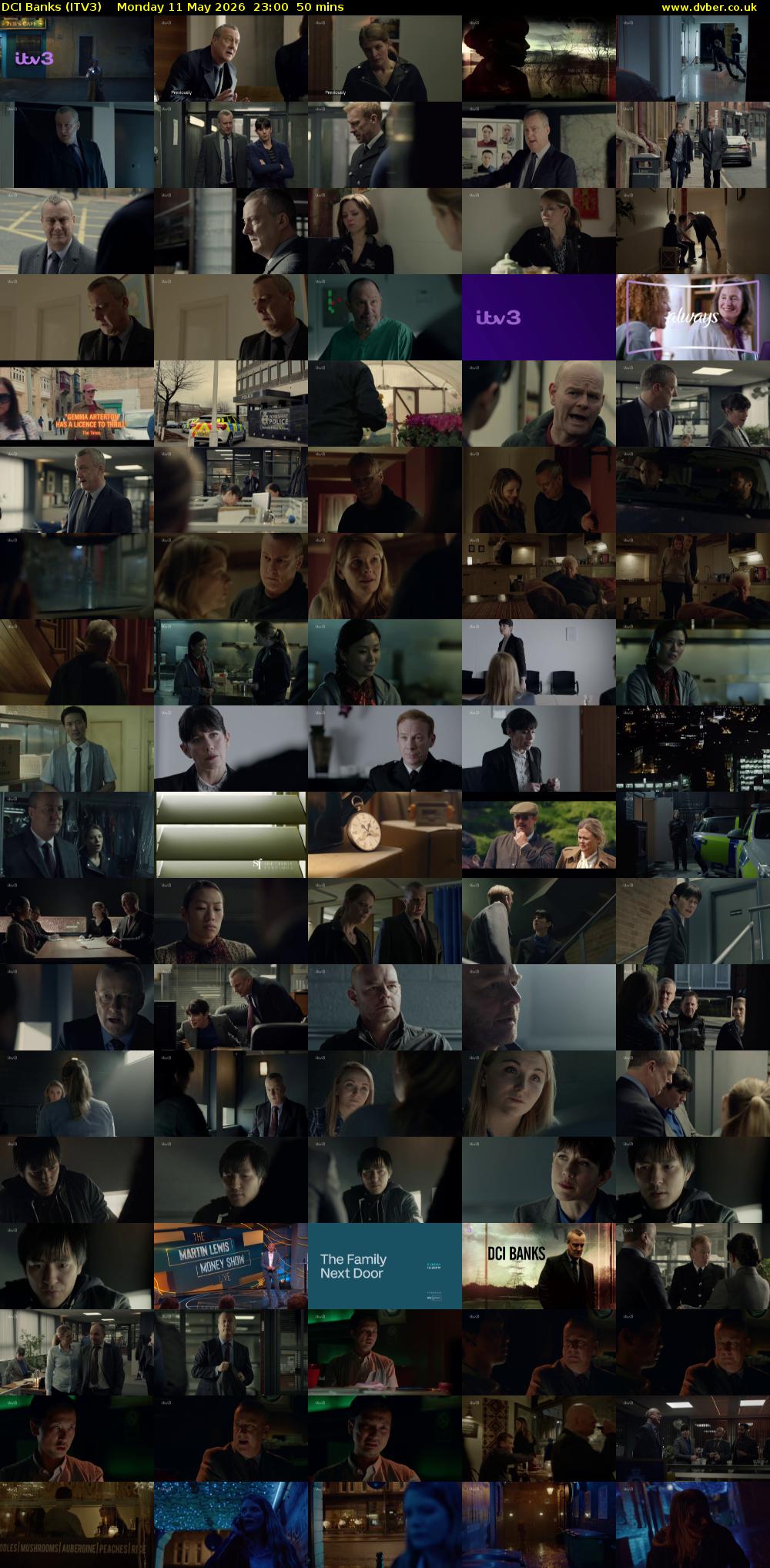 DCI Banks (ITV3) Monday 11 May 2026 23:00 - 23:50