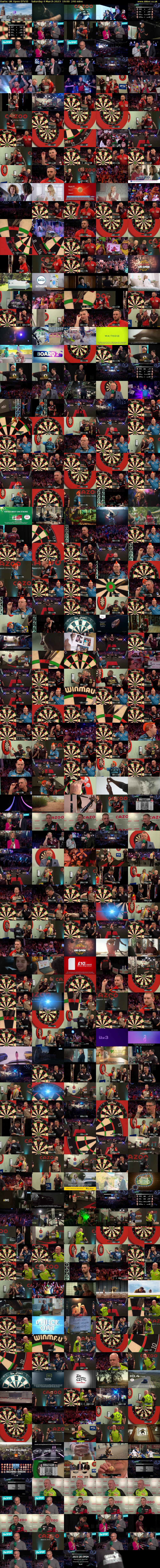 Darts: UK Open (ITV3) Saturday 4 March 2023 19:00 - 23:00