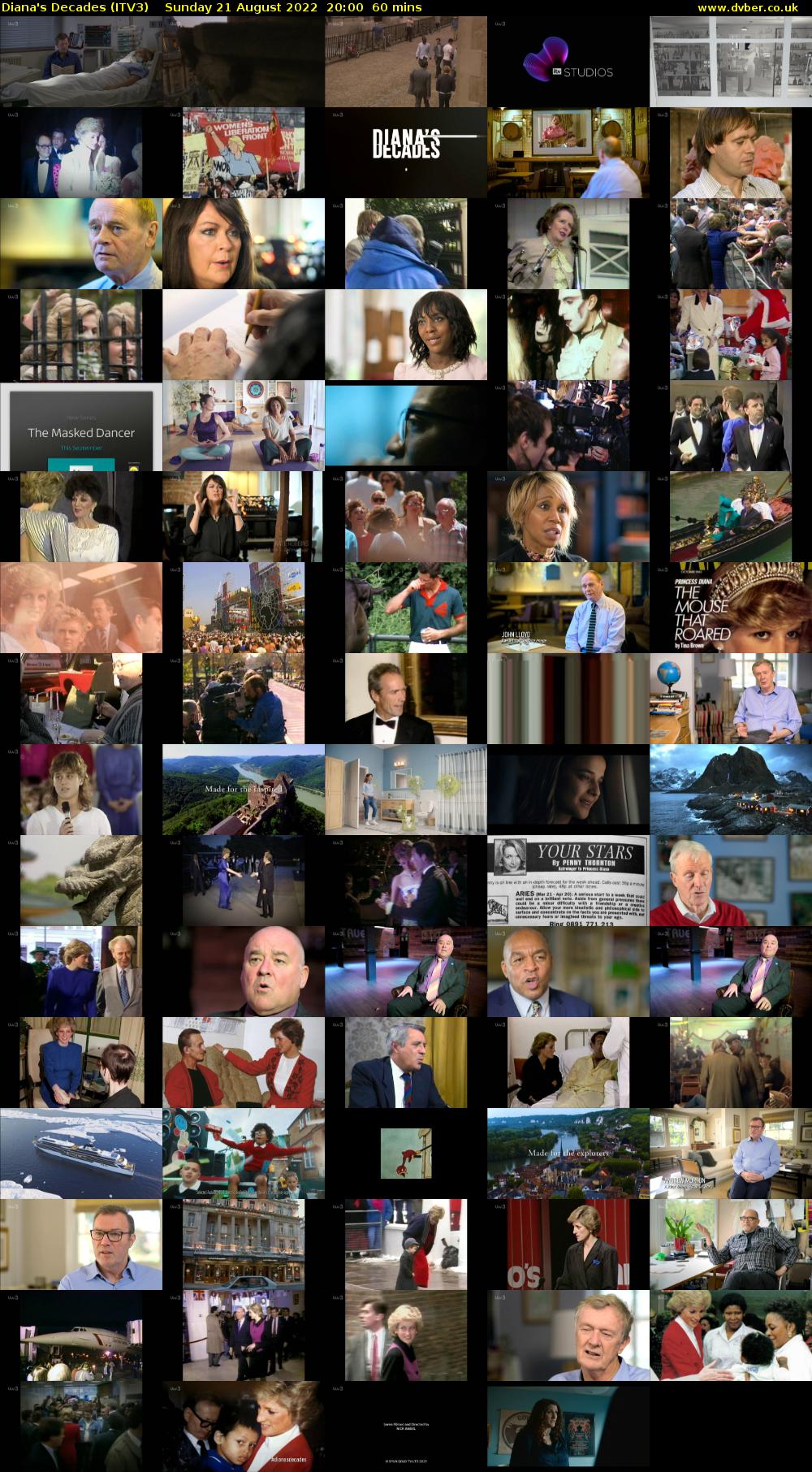 Diana's Decades (ITV3) Sunday 21 August 2022 20:00 - 21:00