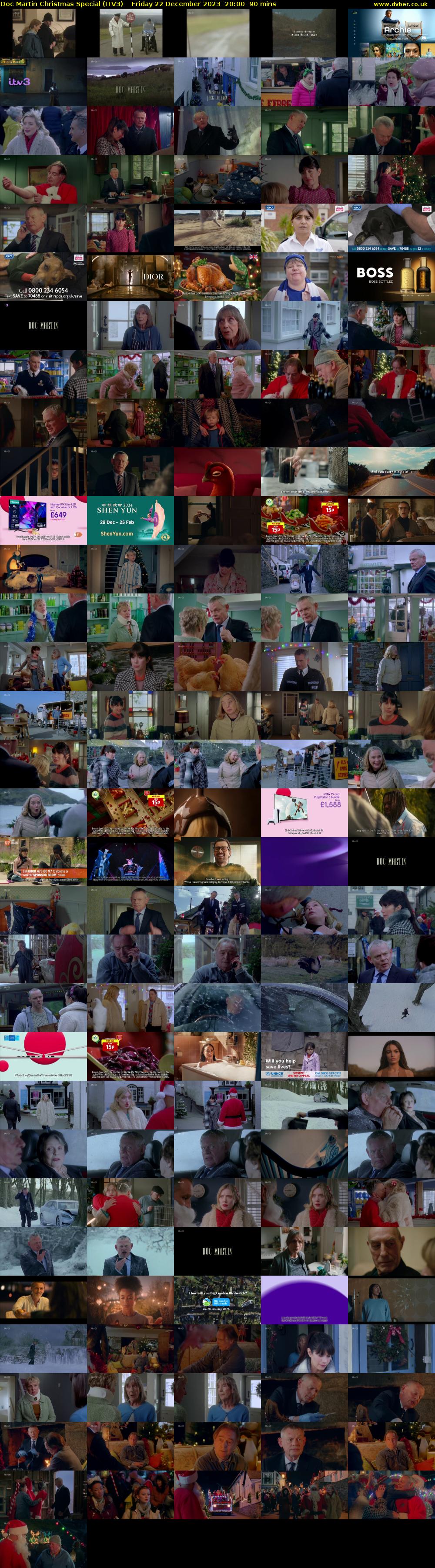 Doc Martin Christmas Special (ITV3) Friday 22 December 2023 20:00 - 21:30