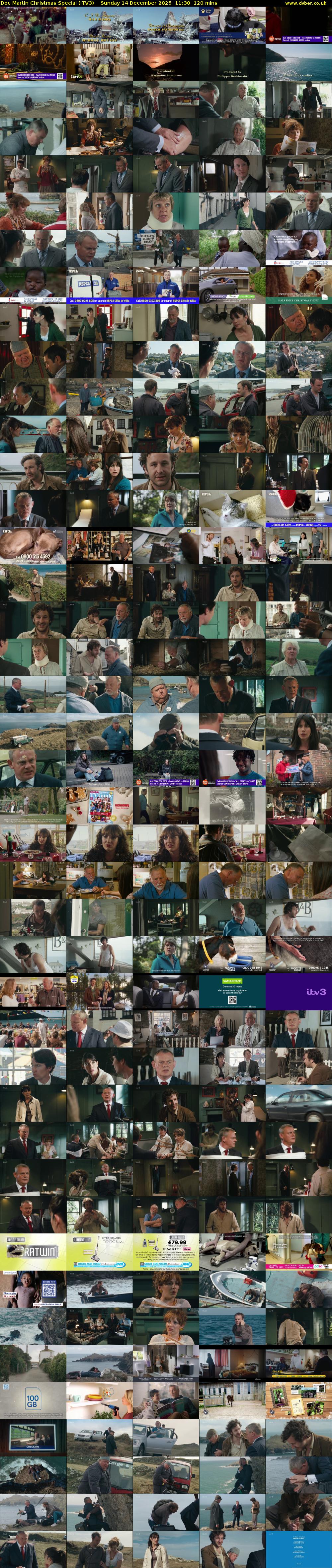 Doc Martin Christmas Special (ITV3) Sunday 14 December 2025 11:30 - 13:30