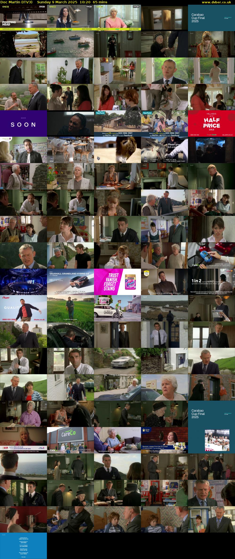 Doc Martin (ITV3) Sunday 9 March 2025 10:20 - 11:25