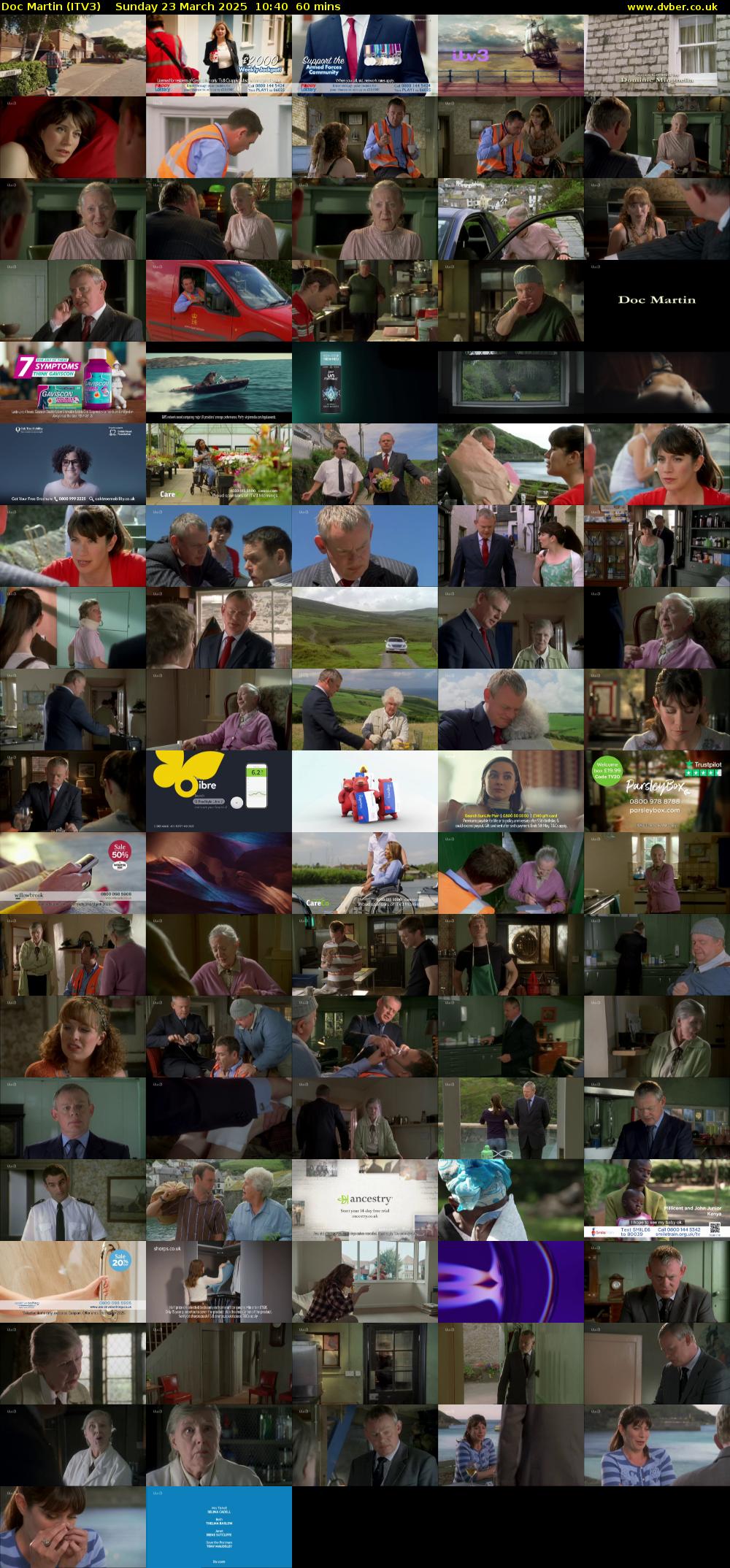 Doc Martin (ITV3) Sunday 23 March 2025 10:40 - 11:40